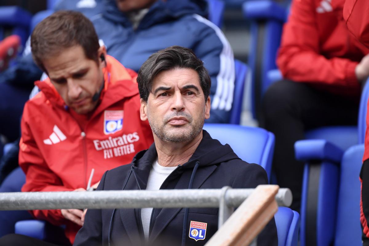 Paulo Fonseca, l'entraîneur de l'Olympique Lyonnais.