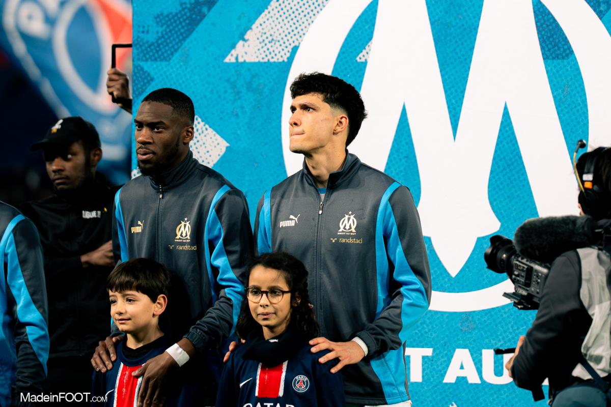 Leonardo Balerdi sous le maillot de l'OM