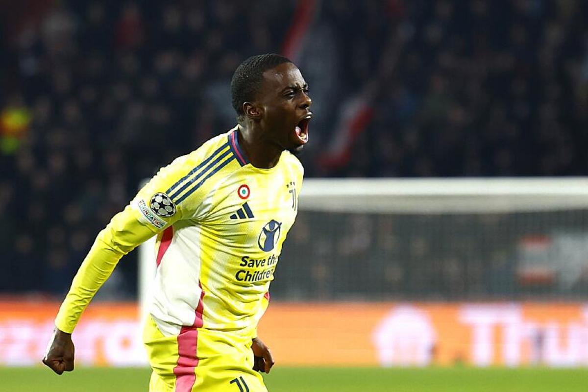 Timothy Weah, joueur de la Juventus