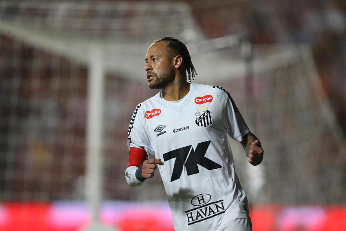 Neymar, sous les couleurs de Santos 