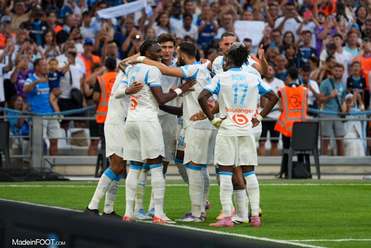 Les joueurs de l'OM 