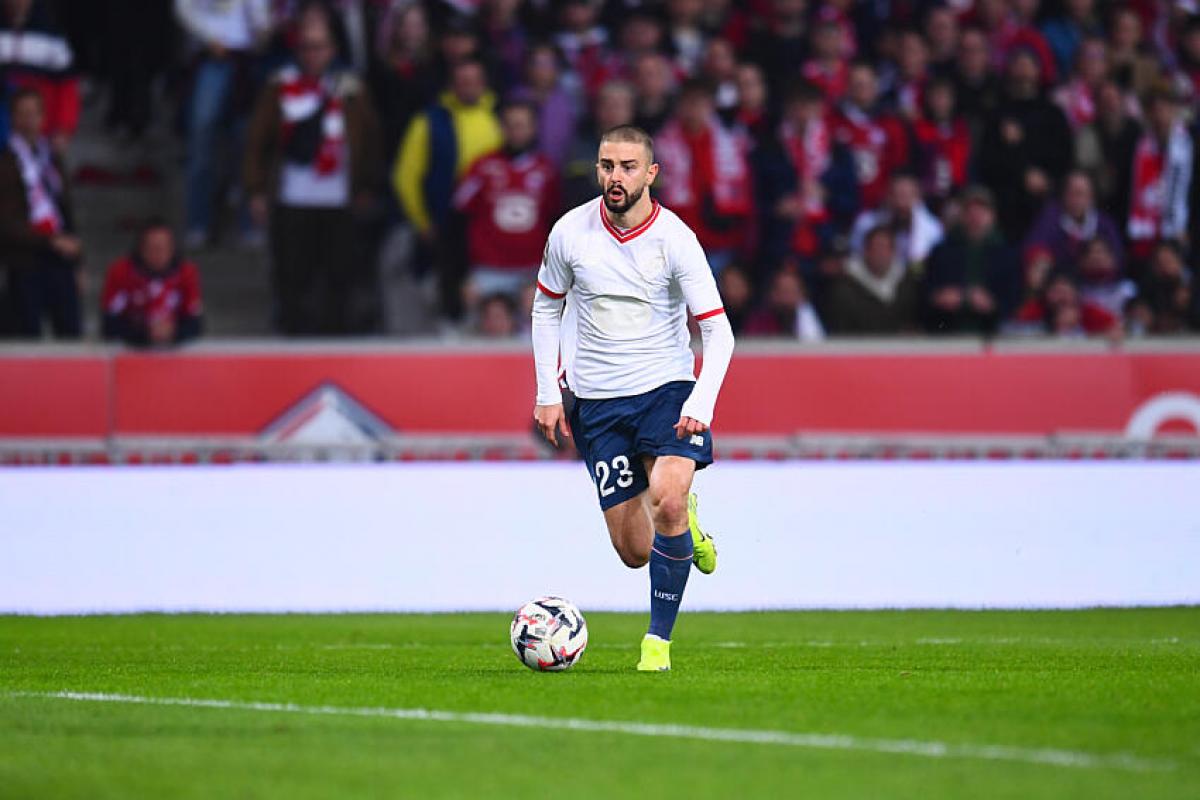 Edon Zhegrova, joueur du LOSC
