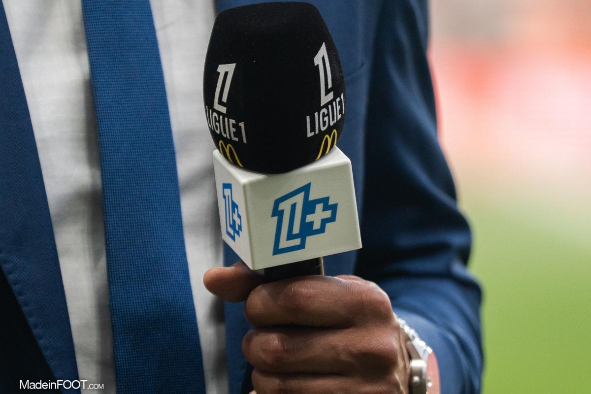 Un micro de Ligue 1+.