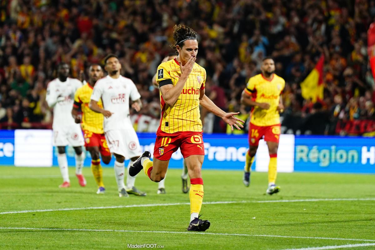 Florian Thauvin, l'ailier du RC Lens.