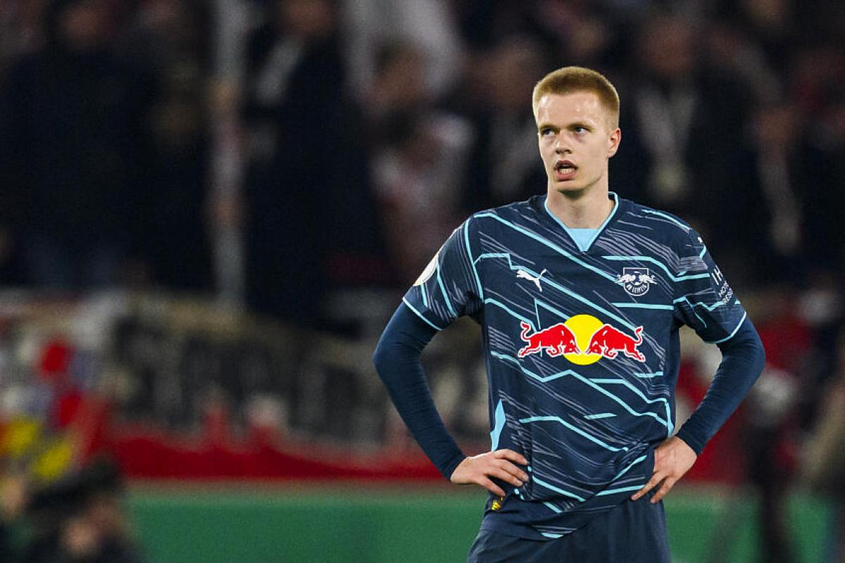 Arthur Vermeeren, ici sous les couleurs du RB Leipzig.