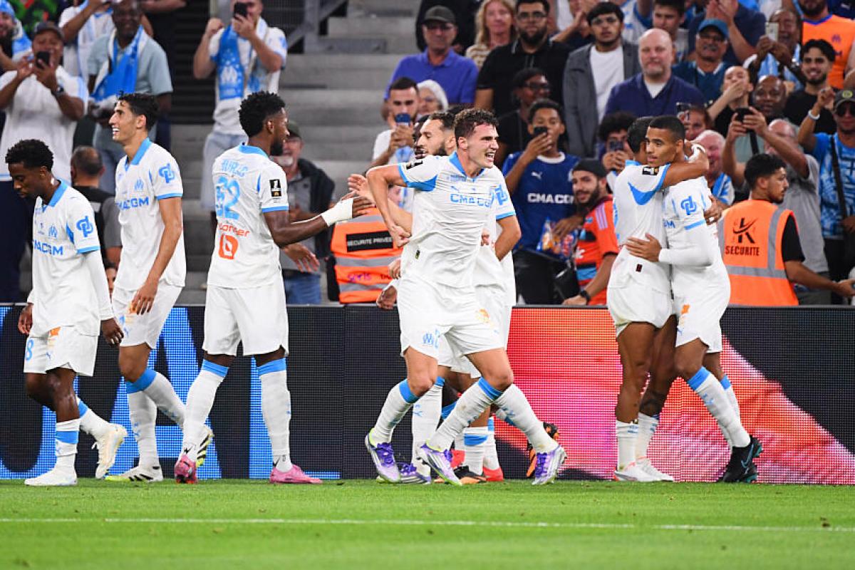 Les joueurs de l'OM
