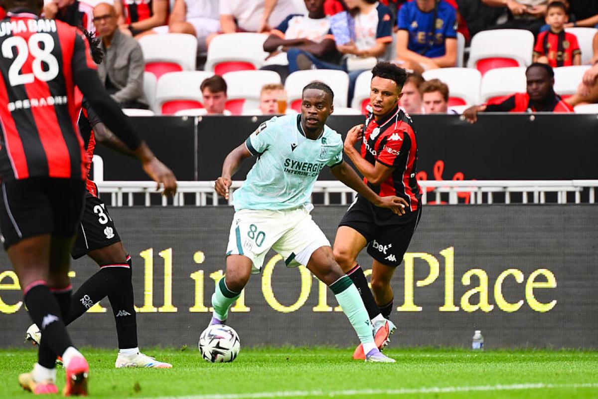 Sofiane Diop, meneur de jeu de l'OGC Nice 