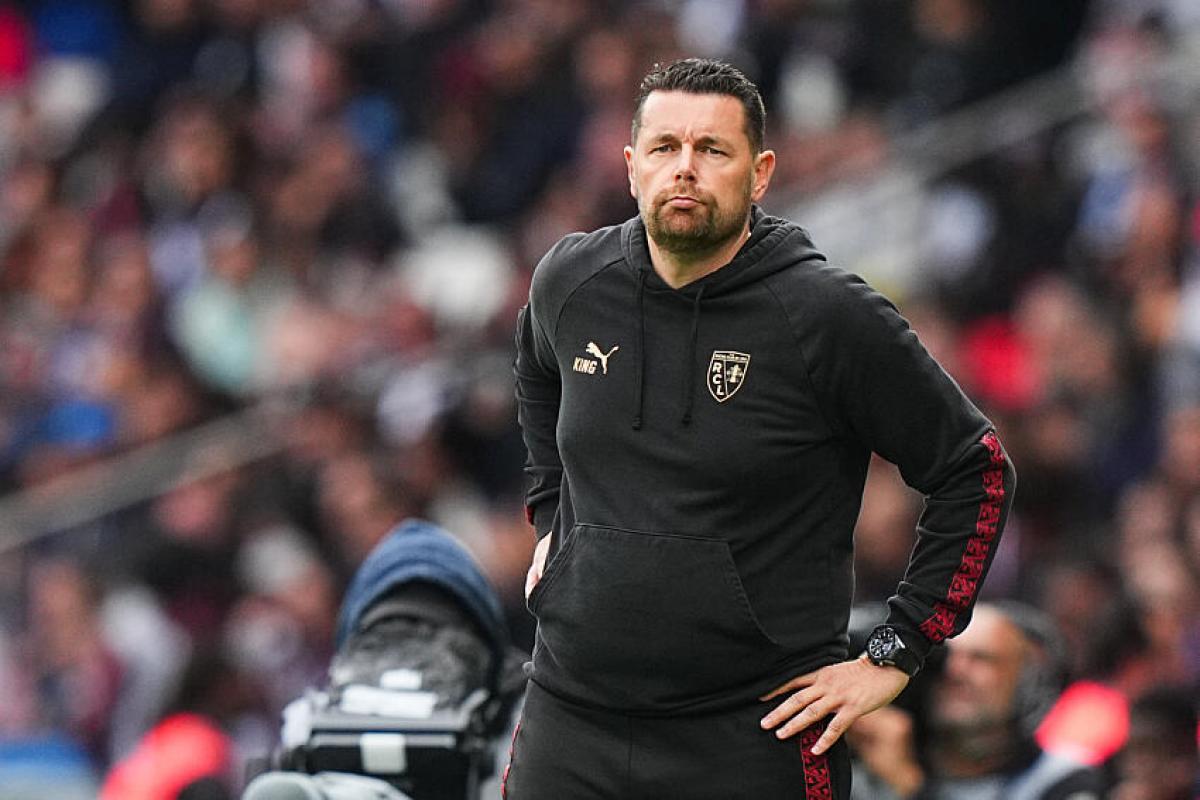 Pierre Sage, entraîneur du RC Lens 