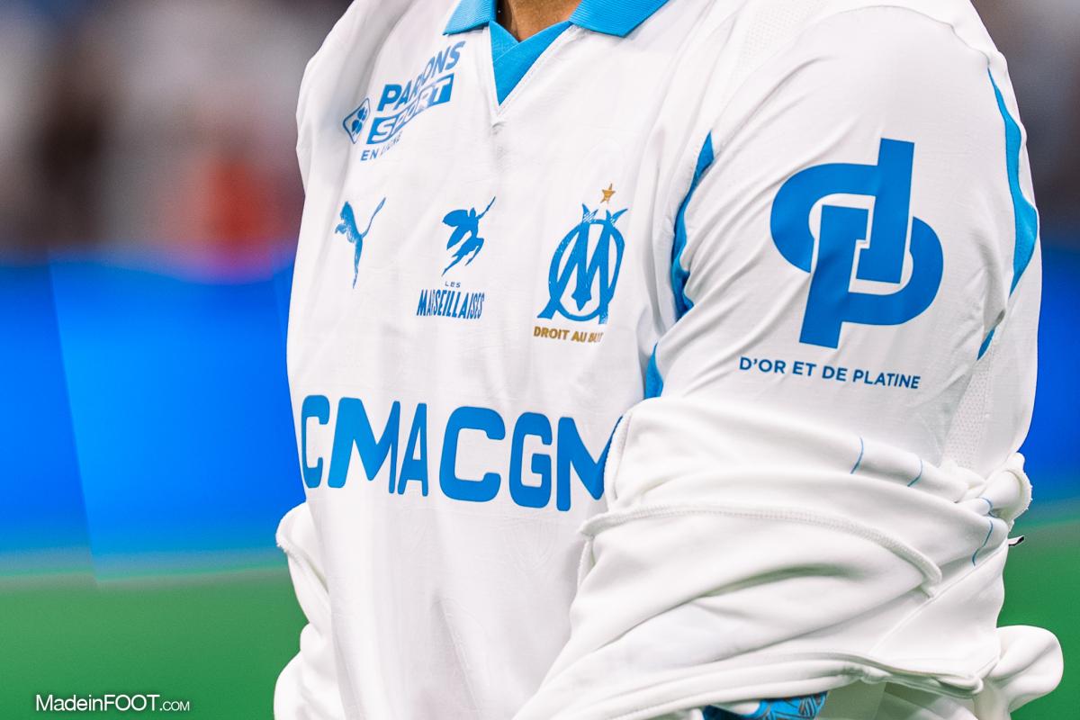 Le logo de l'Olympique de Marseille.