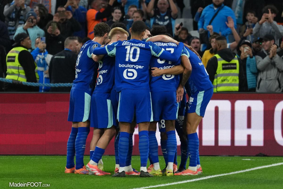 Les joueurs de l'OM 