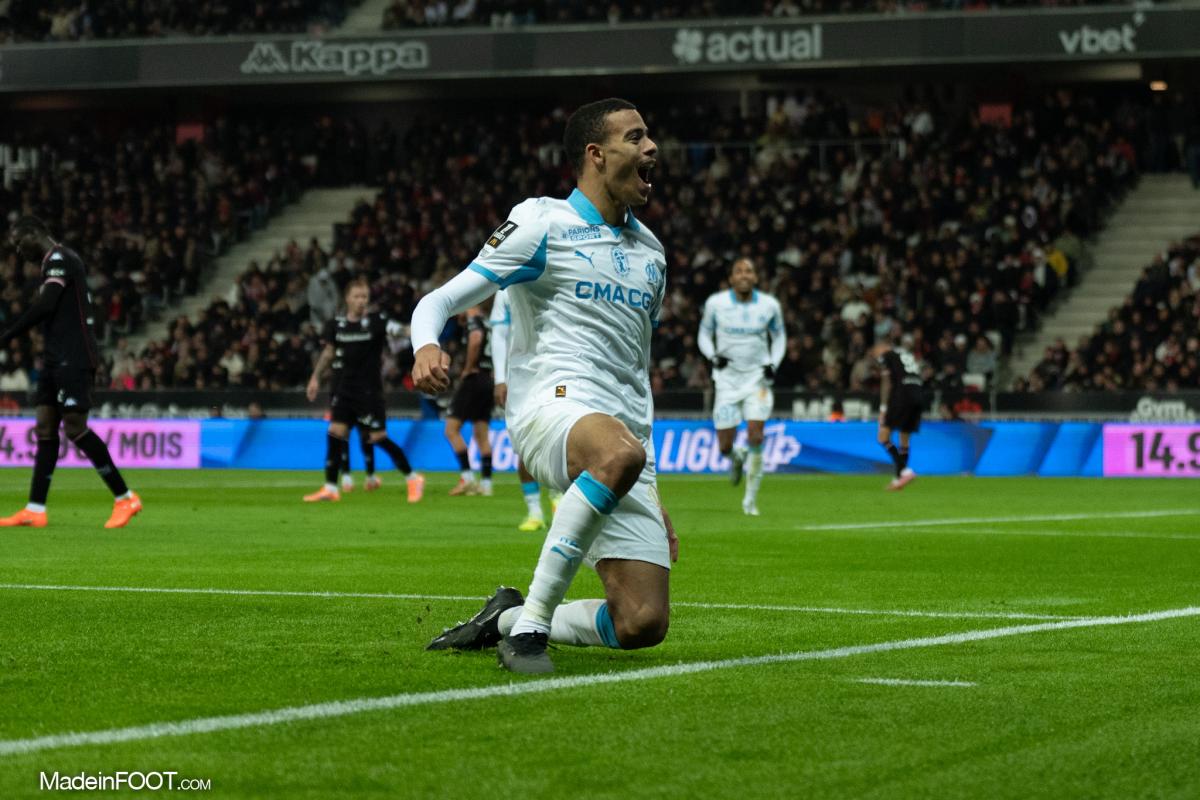 Mason Greenwood, attaquant de l'OM 
