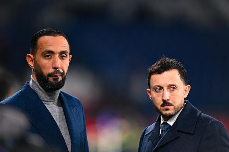 Benatia avec Pablo Longoria