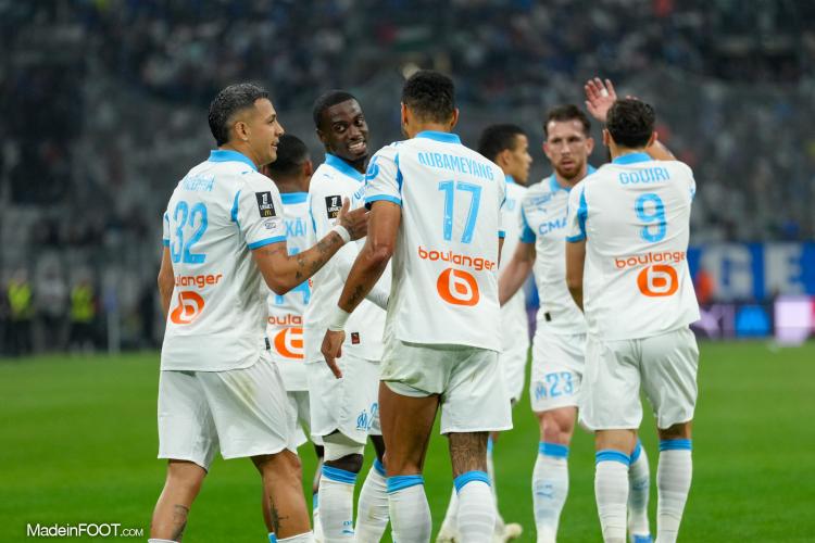 Les joueurs de l'OM
