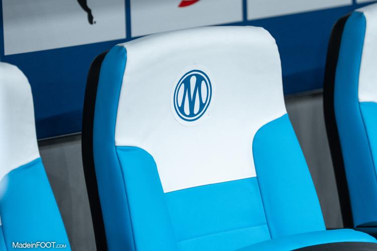 Le logo de l'Olympique de Marseille.
