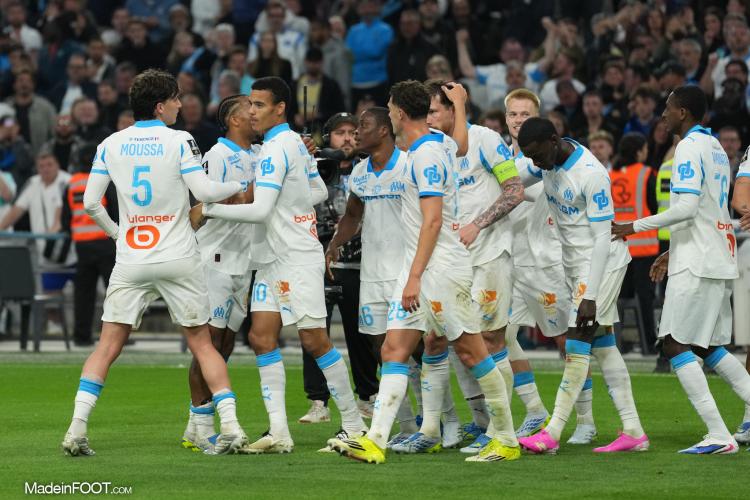 Les joueurs de l'OM