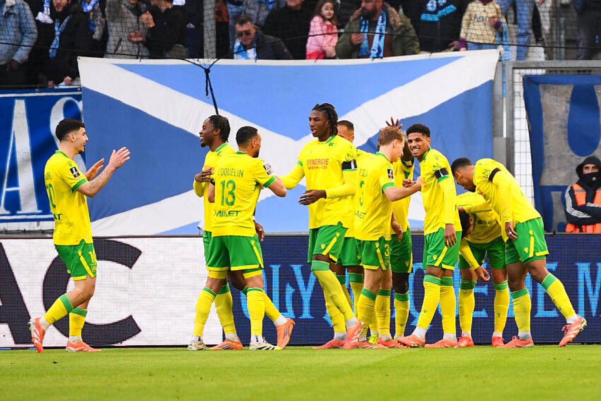 Les joueurs du FC Nantes 