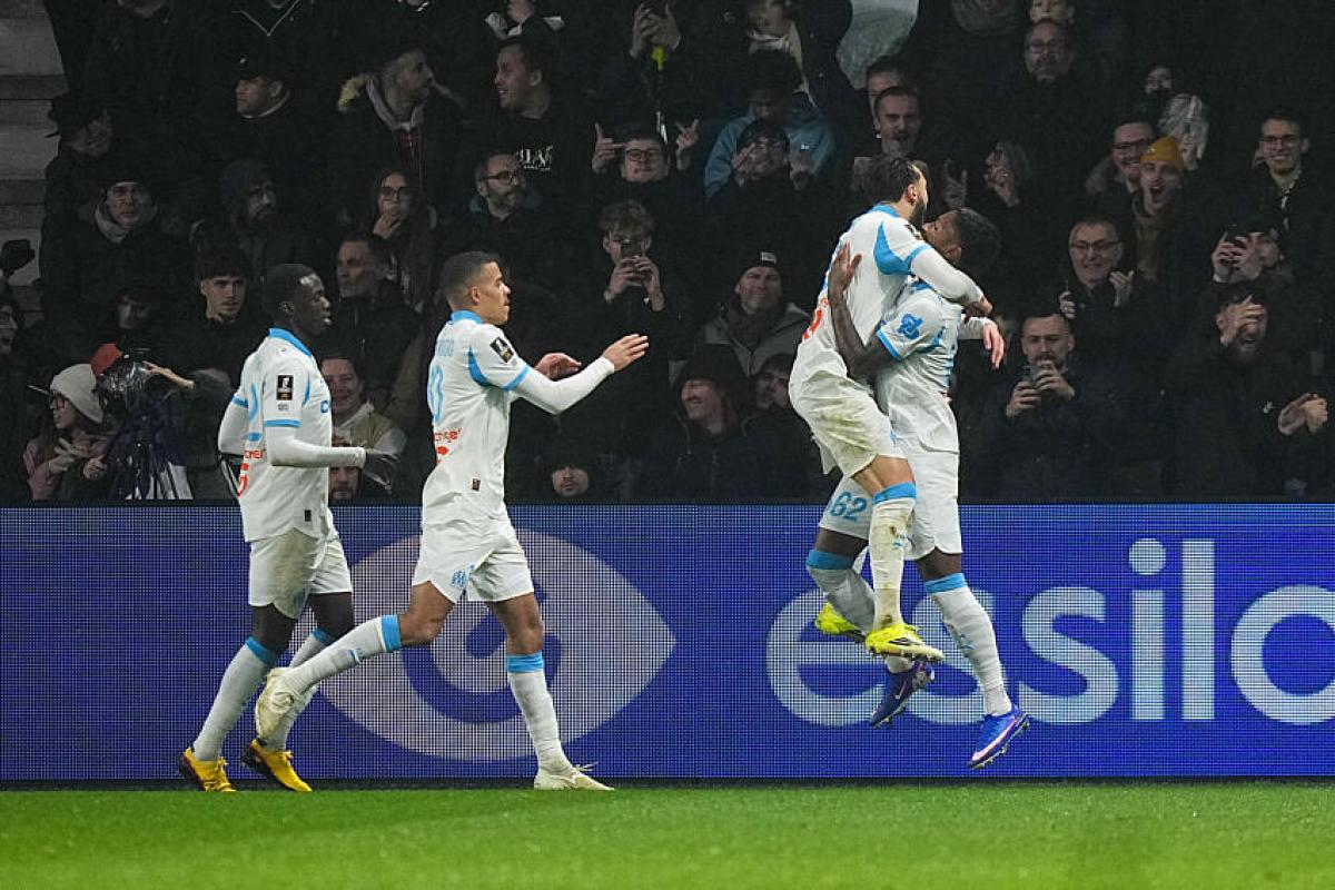 Les joueurs de l'OM