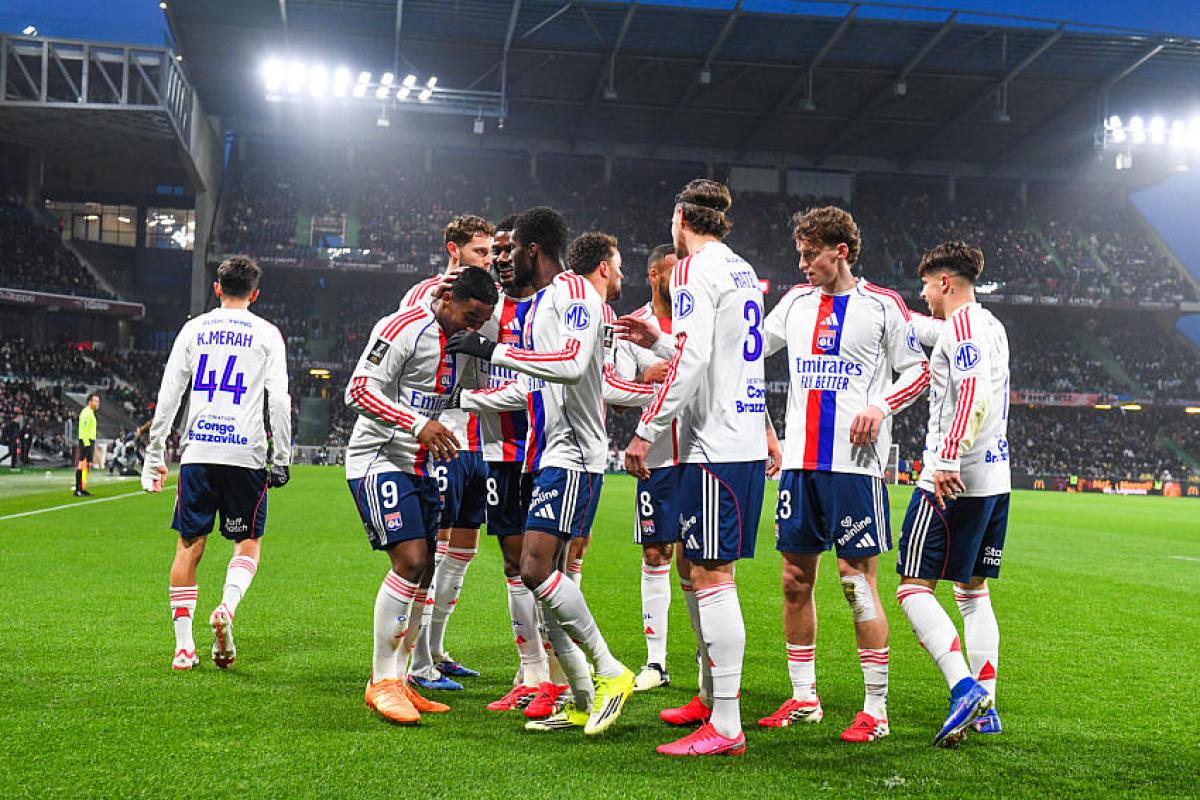 Les joueurs de l'OL