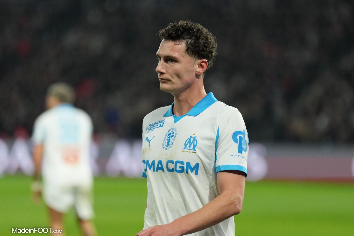 Benjamin Pavard, défenseur central de l'OM prêté par l'Inter Milan