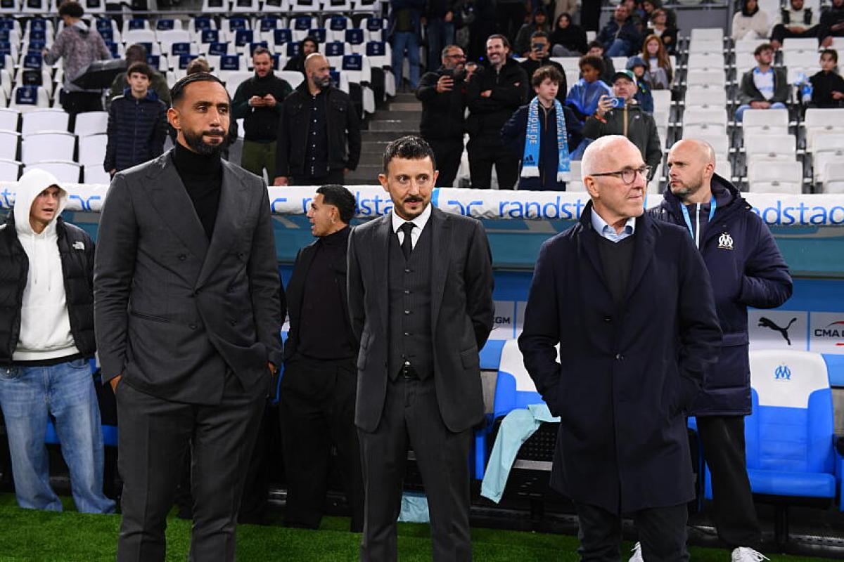 Medhi Benatia (OM), Pablo Longoria (OM), Frank McCourt (OM)