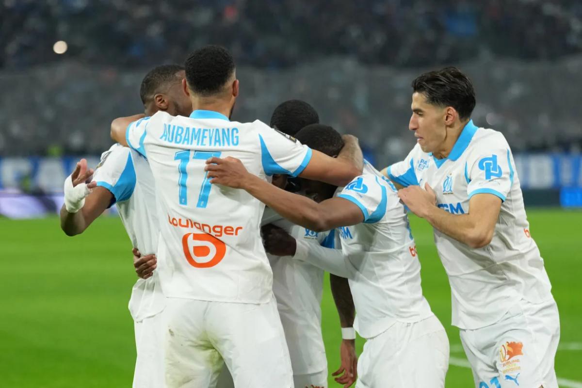 Les joueurs de l'OM