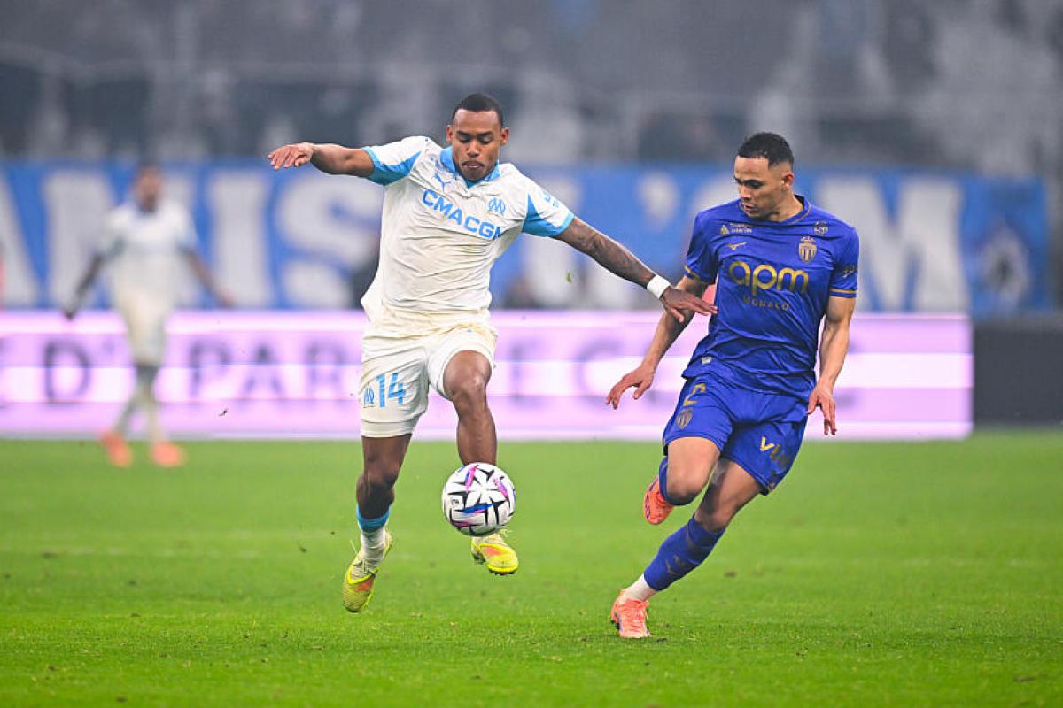 Igor Paixão, l'ailier de l'Olympique de Marseille.
