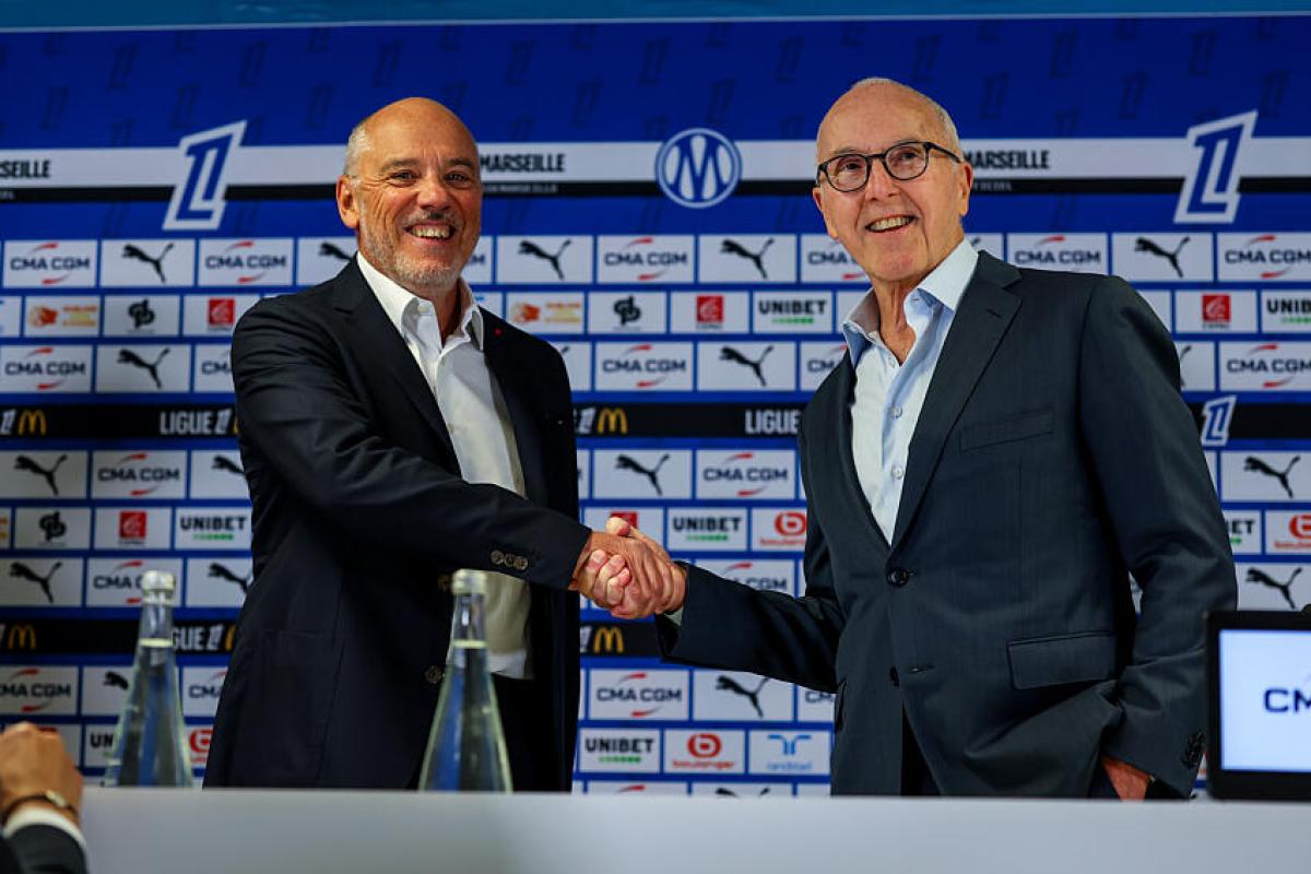 Frank McCourt et Stéphane Richard