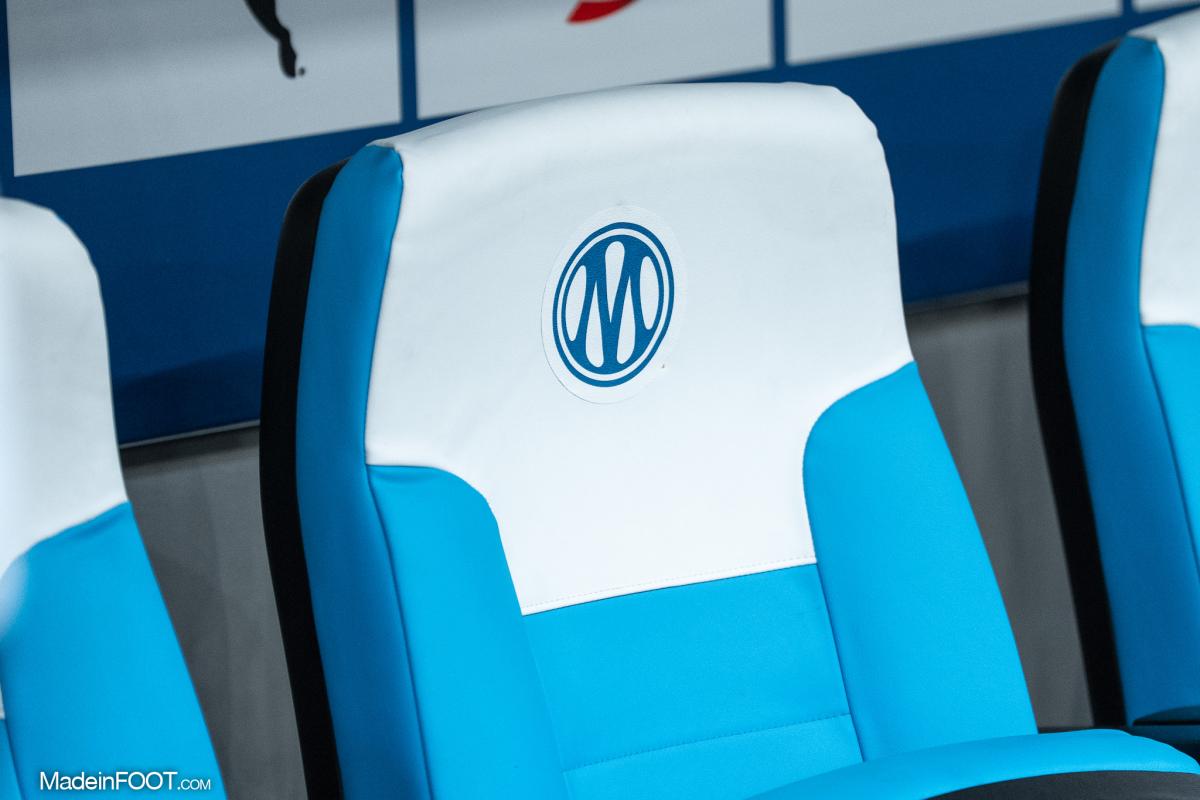 Le logo de l'Olympique de Marseille.