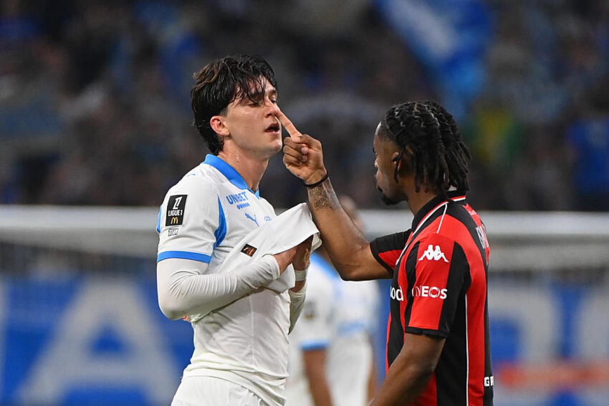 Leonardo Balerdi (OM), Elye Wahi (OGC Nice). 