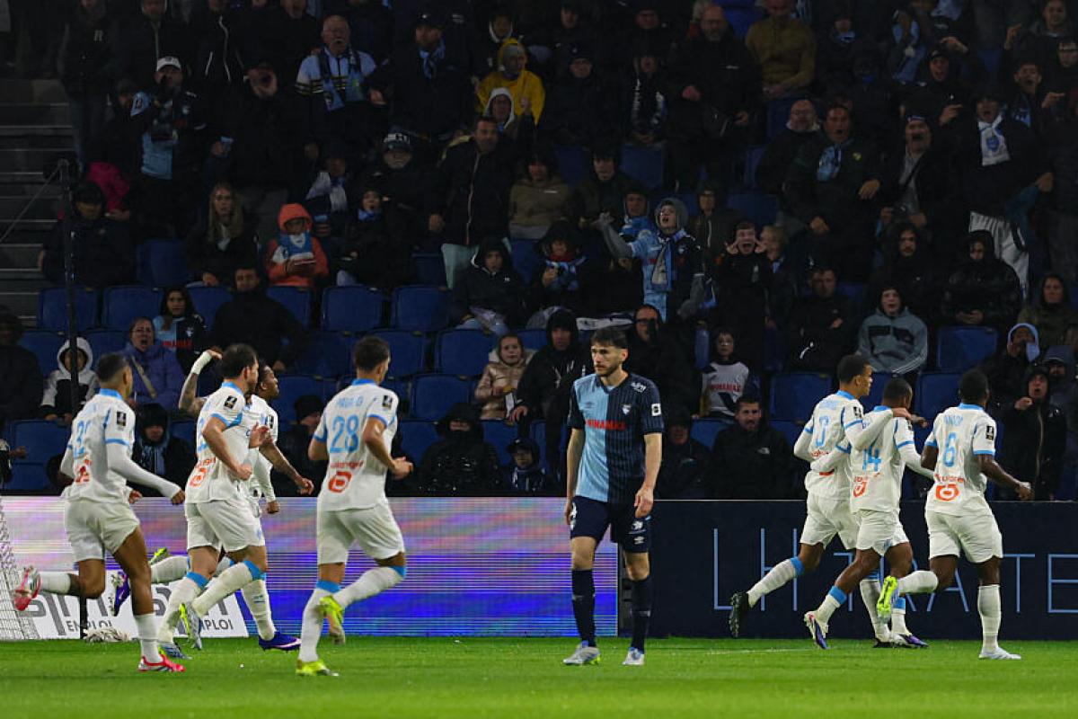 Ligue 1 - Les notes de l'OM face au Havre AC : Marseille se relance et ...