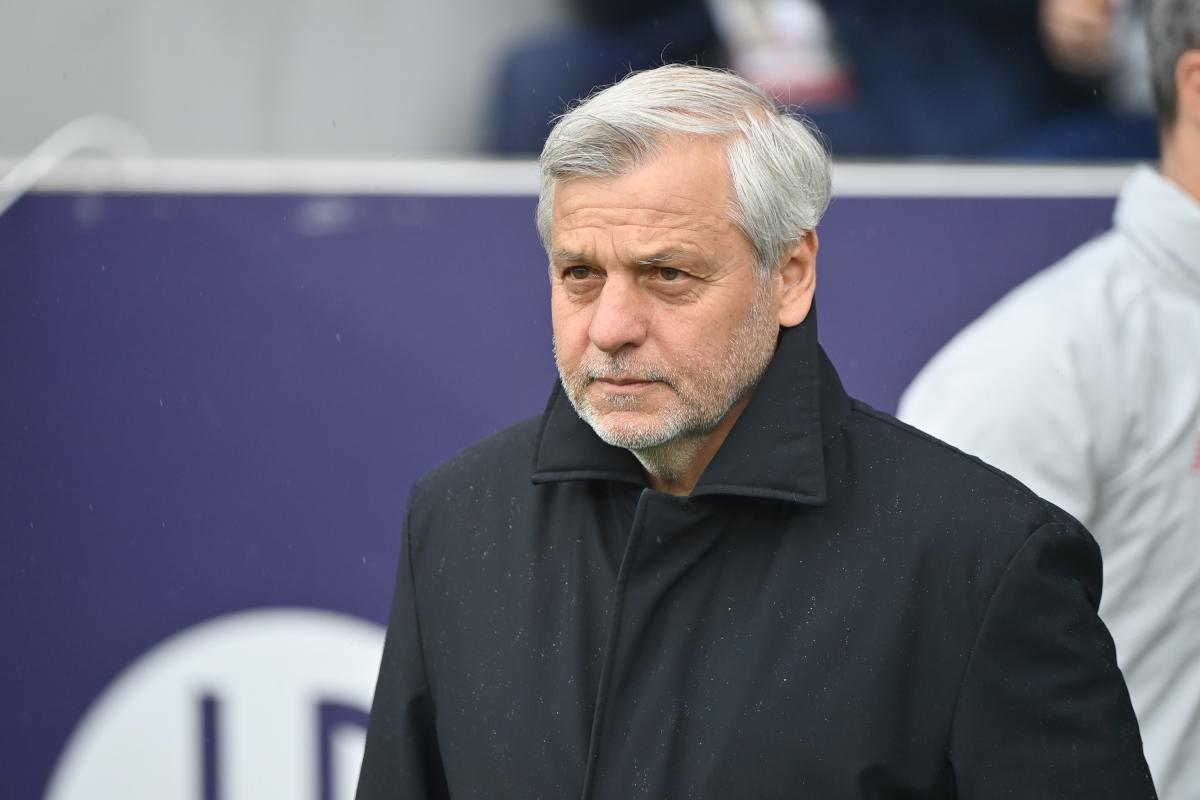 Bruno Genesio, l'entraîneur du Lille OSC.