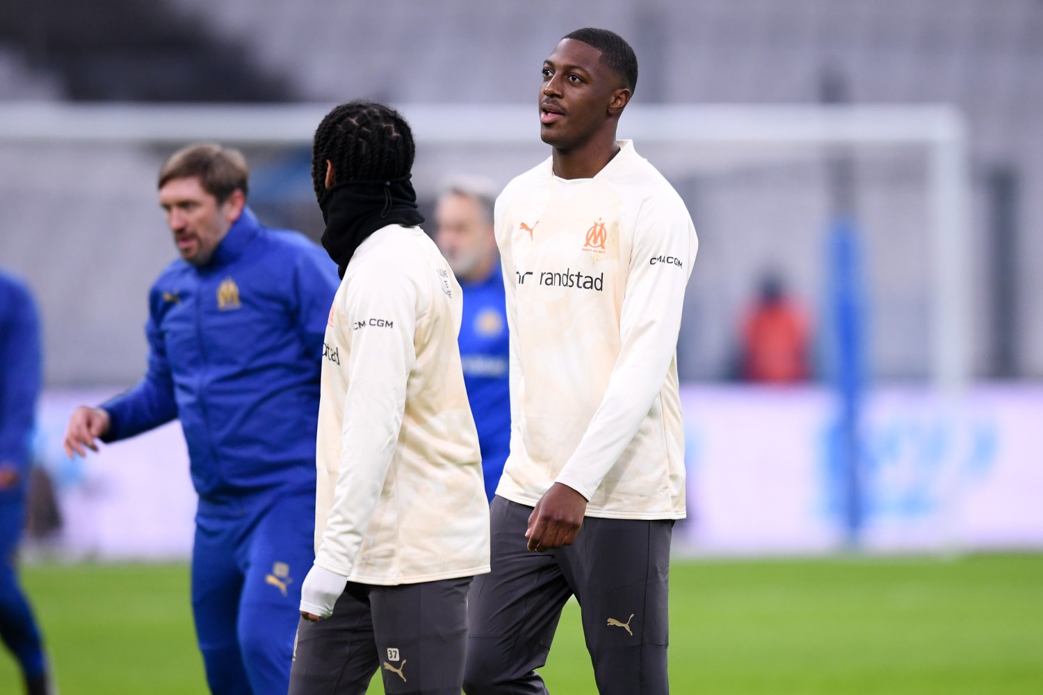 Roggerio Nyakossi avec l'OM