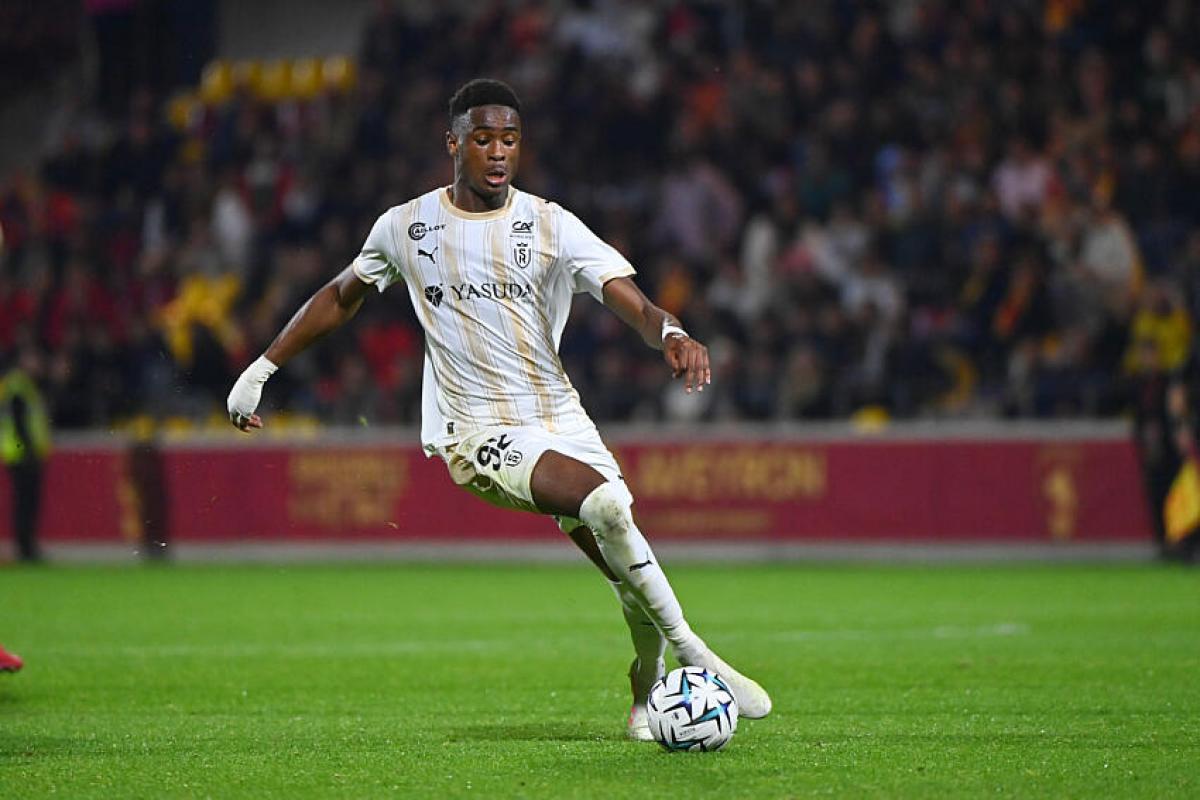 Abdoul Koné, défenseur central du Stade de Reims 