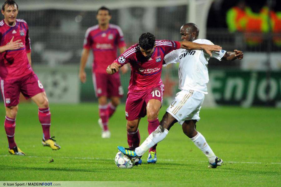 Lassana Diarra a porté pendant quatre saisons les couleurs du Real Madrid.
