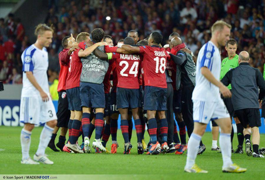 Lille s'était qualifié pour la phase de groupes de la Ligue des Champions