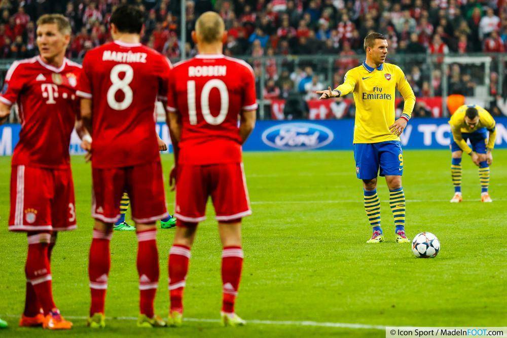 Lukas Podolski ne devrait plus porter les couleurs d'Arsenal, en 2015.