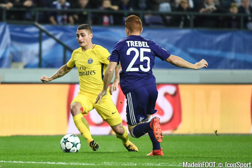 Trebel a affronté le PSG cette saison en Ligue des Champions