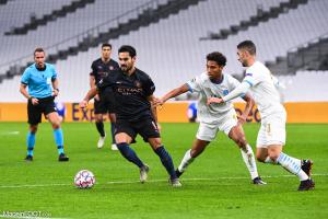 City a dominé l'OM hier soir