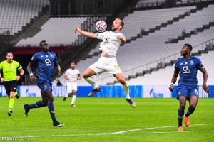 Germain lors de OM-Porto