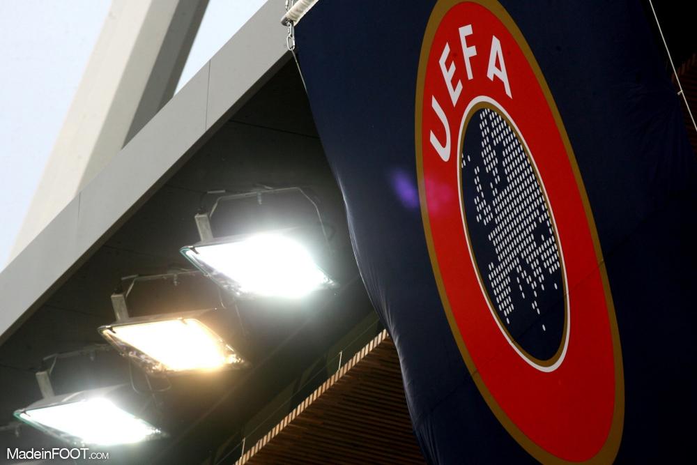 Le logo de l'UEFA.