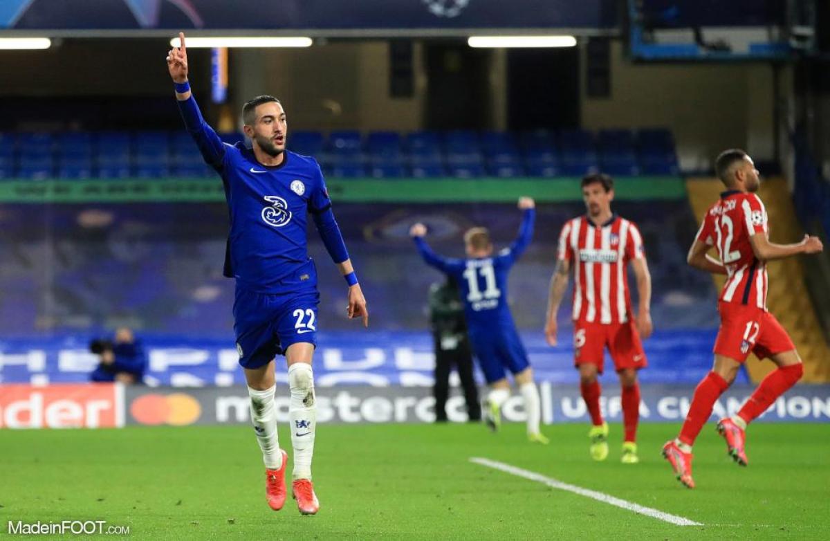 Hakim Ziyech, joueur de Chelsea