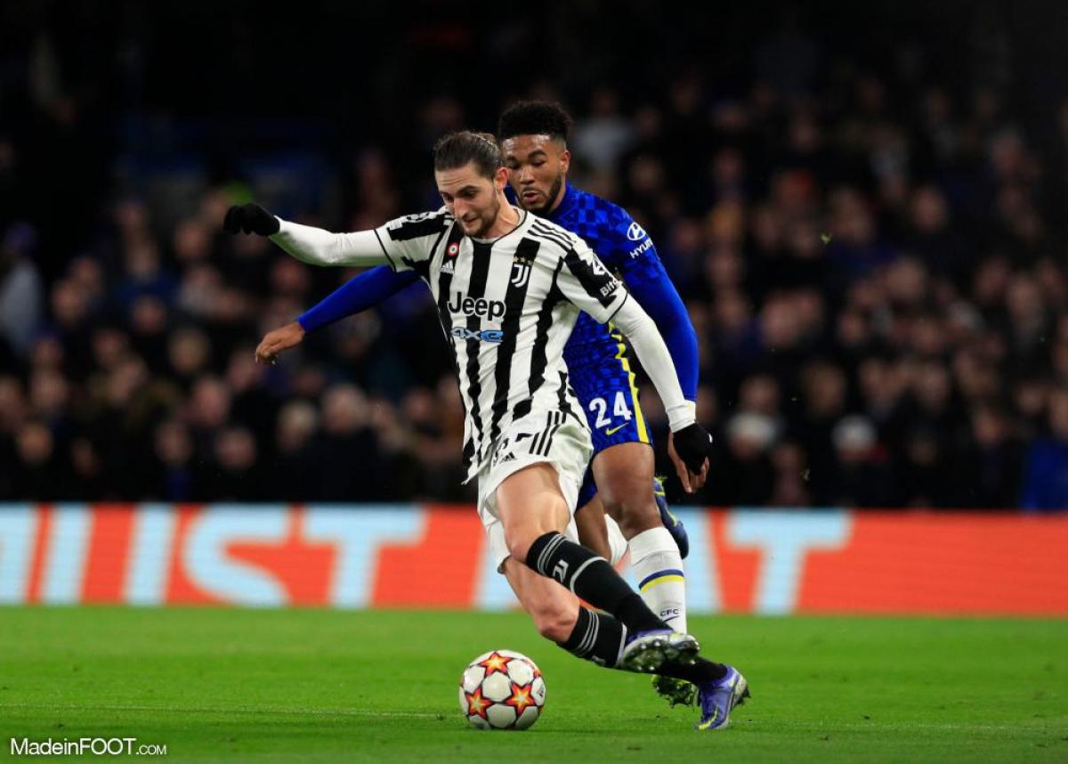 Adrien Rabiot, ici sous ses anciennes couleurs de la Juventus Turin.