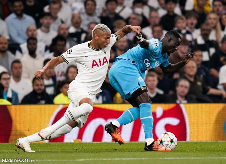 Eric Bailly lors du match contre Tottenham en LDC