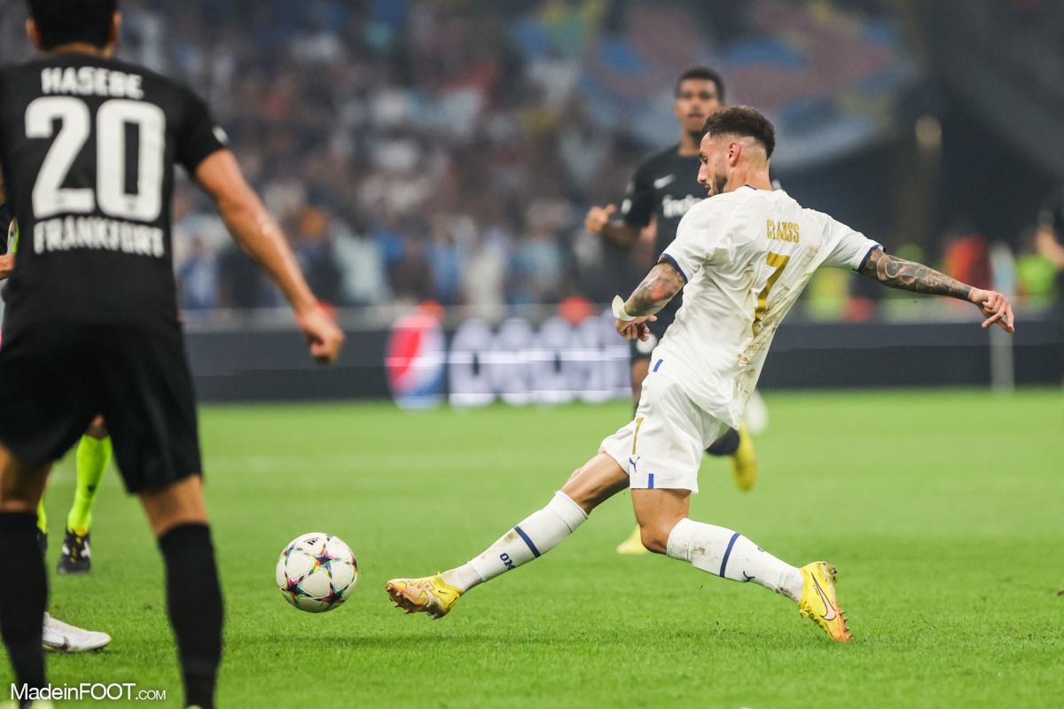 Jonathan Clauss avec l'OM.