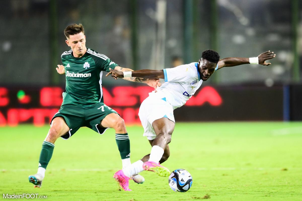 Ismaïla Sarr avec l'OM