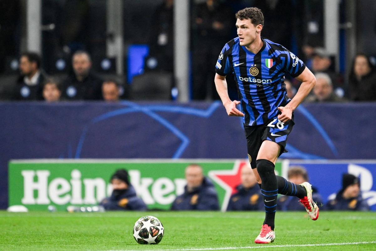 Benjamin Pavard sous le maillot de l'Inter Milan