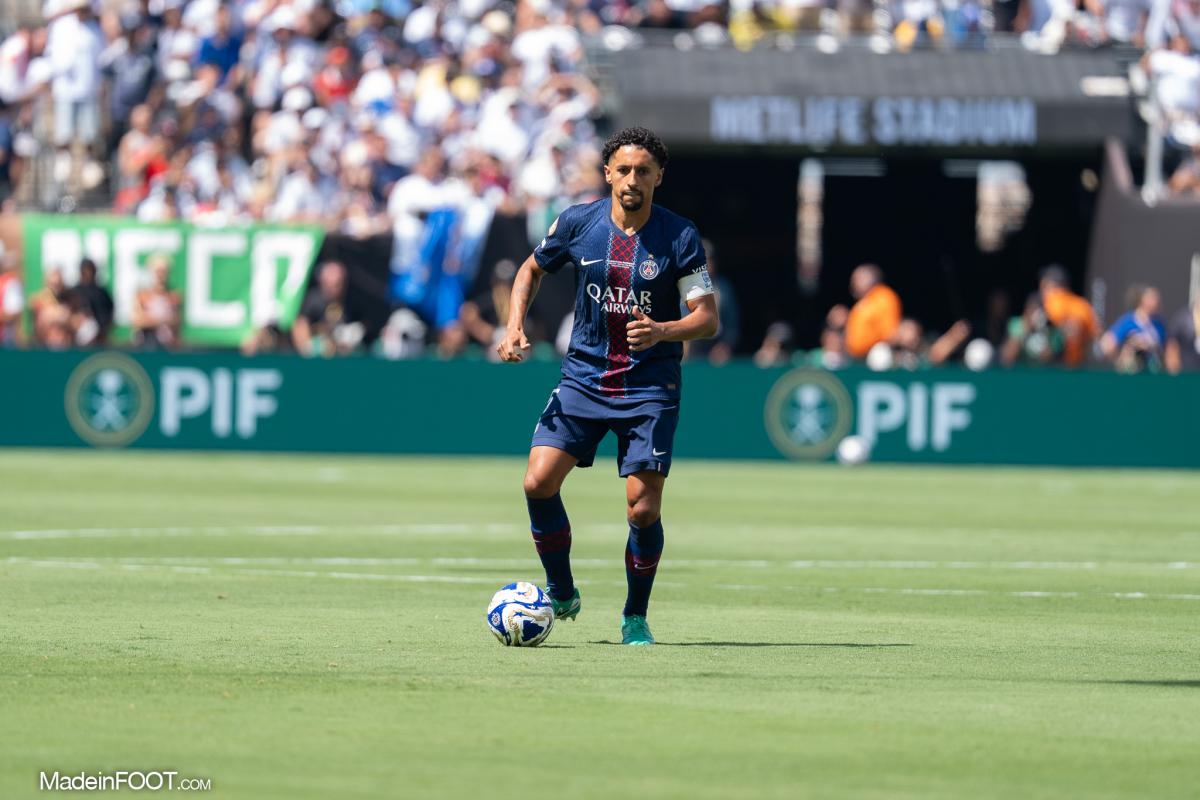 Marquinhos avec le PSG