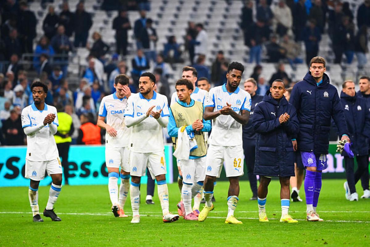 Les joueurs de l'OM