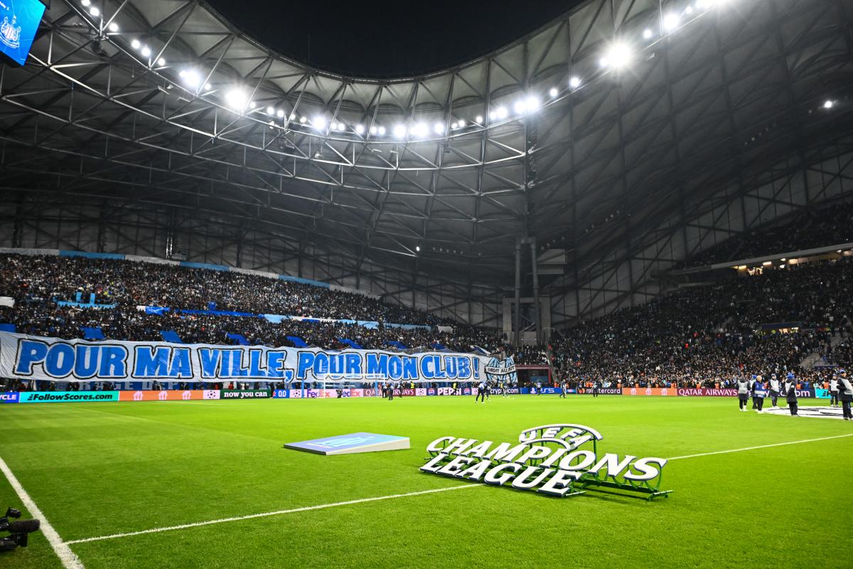 Les supporters de l'OM. 