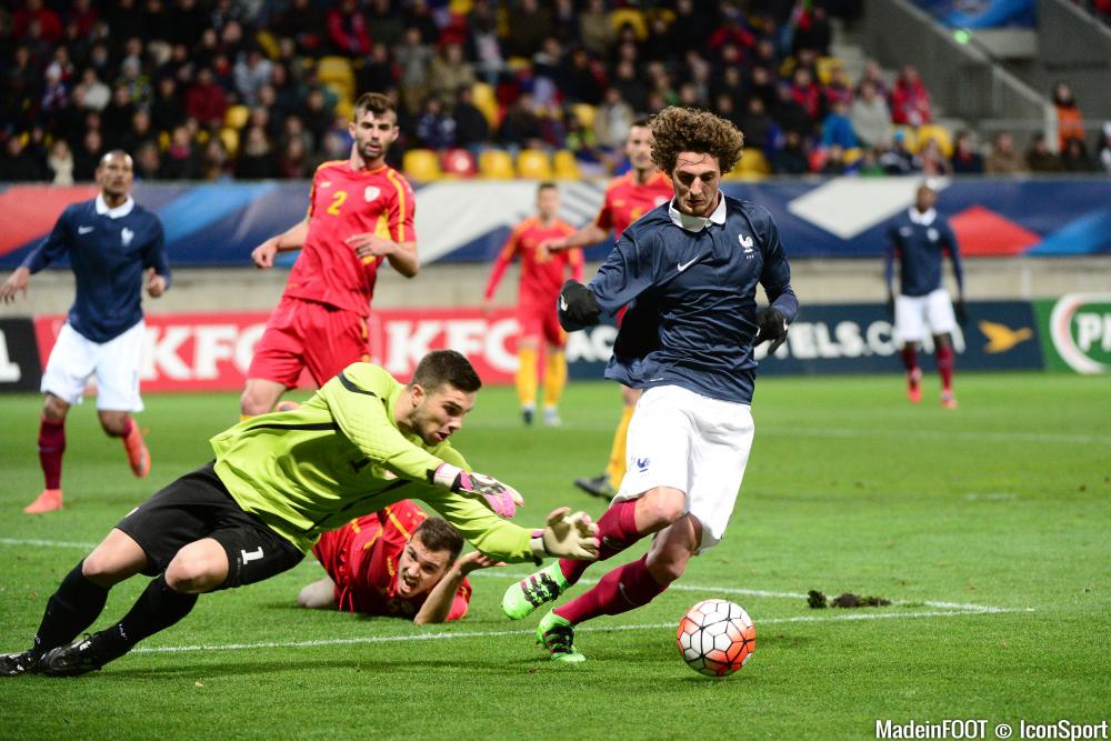 Adrien Rabiot et les Bleuets n'ont pu faire mieux qu'un nul, lundi, face à la Macédoine